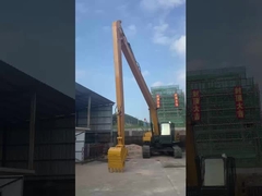 Máy đào linh hoạt mạnh mẽ Mặt trước dài với một cấu hình liên kết Q345B Q690D