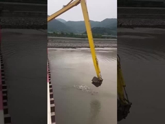 Cần máy đào PC360 28m tầm với sâu dùng cho nạo vét cảng