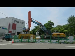 Cánh tay trượt ống lồng 12M dùng cho tay cần máy đào ba đoạn