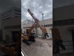 Xem Cánh tay kính thiên văn máy xúc vỏ sò 30 tấn cho tầm xa với bản demo được chứng nhận BS900 Board CE